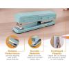 imageBostitch Titan Heavy Duty Metal Stapler 50 Sheet Capacity with 1250 Staples and Ergonomic Staple Remover Jam Free Stapling Full Strip Stapler for Desk Office and Classroom BlackSage