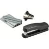 imageBostitch HalfStrip Desktop Stapler Kit with Staple Remover and Staples Black 606BLKPPFull Strip Desktop Stapler Pack