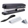 imageBostitch Titan Heavy Duty Metal Stapler 50 Sheet Capacity with 1250 Staples and Ergonomic Staple Remover Jam Free Stapling Full Strip Stapler for Desk Office and Classroom BlackBlack