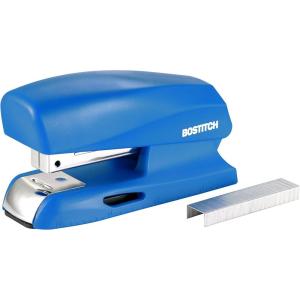 imageBostitch Office 20 Sheet Stapler Mini Stapler Fits into the Palm of Your Hand Blue B150Blue