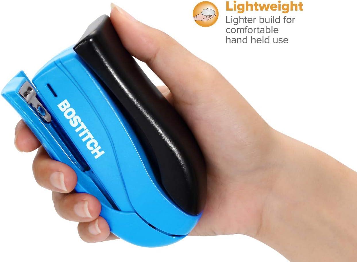 imageBostitch Office PaperPro inSHAPE 15 Reduced Effort Compact Stapler 15 Sheets Green 1453Assorted Stapler  No Color Choice