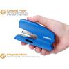 imageBostitch Office 20 Sheet Mini Stapler with 210 Staples Fits into the Palm of Your Hand Assorted  No Color Choice One per Order B150Asst