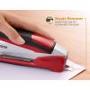 imageBostitch Office InPower SpringPowered Premium Desktop Stapler  One Finger No Effort RedSilver 1117