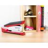 imageBostitch Office InPower SpringPowered Premium Desktop Stapler  One Finger No Effort RedSilver 1117