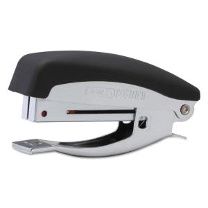 imageBostitch Office Deluxe 20 Sheet HandHeld Stapler with Anchor Hole ChromeBlack 42100