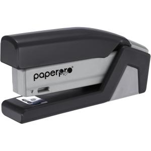 imagePaperPro inVOLVE20  3 in 1 Stapler  One Finger No Effort Recycled Spring Powered Stapler  Gray 1752Eco Gray