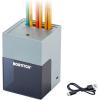 imageBostitch Konnect Rechargeable Pencil Sharpener USBC AutoStop Helical Cutter Portable Electric Sharpener for No2Colored Pencils Home Office Classroom PinkGray