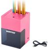 imageBostitch Konnect Rechargeable Pencil Sharpener USBC AutoStop Helical Cutter Portable Electric Sharpener for No2Colored Pencils Home Office Classroom PinkPink