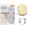 imagePureOptics LED 7Pack LED Puck Light Kit Warm White LEDUCPUCK7WKWarm White