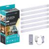 imageBLACKDECKER Works with Alexa Smart Under Cabinet Lighting Adjustable LEDs 18quot Bar White9 6Bar