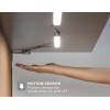 imageBLACKDECKER LEDUC241CK Dimmable Linkable LED Shop Light with Motion Sensor and Magnetic Option 105W 780 Lumens 24quot CoolDaylight