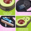 image:imageIts Academic Avocado Pencil Case School Supply Bag with Mesh Pocket Cute DesignAvocado