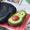 image:imageIts Academic Avocado Pencil Case School Supply Bag with Mesh Pocket Cute DesignAvocado