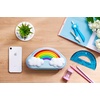 image:imageIts Academic Avocado Pencil Case School Supply Bag with Mesh Pocket Cute DesignRainbow