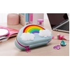 image:imageIts Academic Avocado Pencil Case School Supply Bag with Mesh Pocket Cute DesignRainbow