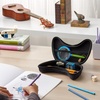image:imageIts Academic Avocado Pencil Case School Supply Bag with Mesh Pocket Cute DesignVideo Game Controller  Black