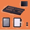 image:imageLockerMate AdjustAShelf 6Piece Locker Accessories Set Extends to Fit Your Locker Includes Storage Drawer Mirror Whiteboard Storage Cup Navy Blue 50924KITNVYBlack