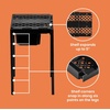 image:imageLockerMate AdjustAShelf Locker Shelf amp Organizer Extends to Fit Your Locker Includes Storage Drawer BlackBlack