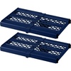 image:imageLockerMate AdjustAShelf 6Piece Locker Accessories Set Extends to Fit Your Locker Includes Storage Drawer Mirror Whiteboard Storage Cup Navy Blue 50924KITNVYBlue