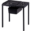 image:imageLockerMate AdjustAShelf Locker Shelf amp Organizer Extends to Fit Your Locker Includes Storage Drawer BlackBlack