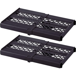 image:imageLockerMate AdjustAShelf 6Piece Locker Accessories Set Extends to Fit Your Locker Includes Storage Drawer Mirror Whiteboard Storage Cup Navy Blue 50924KITNVYBlack