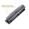 image:imageBostitch 3 Hole Paper Punch 15 Sheet Capacity Metal Office Hole Puncher with Chip Tray NonSlip Base 932 Holes Perfect for Binders School Home amp Office Gold1 Pack