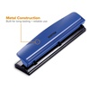 image:imageBostitch 3 Hole Paper Punch 15 Sheet Capacity Metal Office Hole Puncher with Chip Tray NonSlip Base 932 Holes Perfect for Binders School Home amp Office Gold1 Pack