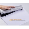 image:imageBostitch 3 Hole Paper Punch 15 Sheet Capacity Metal Office Hole Puncher with Chip Tray NonSlip Base 932 Holes Perfect for Binders School Home amp Office Gold2 Pack
