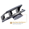 image:imageBostitch EZ Squeeze 3 Hole Paper Punch 40 Sheet Capacity Heavy Duty Metal Office Hole Puncher with Chip Tray NonSlip Base amp Paper Guide 932 Holes for Binders School amp Home OfficeGray