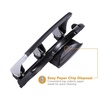 image:imageBostitch EZ Squeeze 3 Hole Paper Punch 40 Sheet Capacity Heavy Duty Metal Office Hole Puncher with Chip Tray NonSlip Base amp Paper Guide 932 Holes for Binders School amp Home OfficeSilver