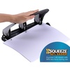 image:imageBostitch EZ Squeeze 3 Hole Paper Punch 40 Sheet Capacity Heavy Duty Metal Office Hole Puncher with Chip Tray NonSlip Base amp Paper Guide 932 Holes for Binders School amp Home OfficeSilver