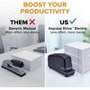 image:imageBostitch Impulse Electric Stapler for Office Classroom amp Home 30 Sheet Capacity Fast NoJam Automatic Stapling Refill Alert amp FastLoad System Durable Design Black 1 PackCharcoal