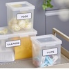image:imageBostitch Konnect Storage Containers with Lids Clear Plastic Box Stackable for Crafts Home and Office Organization Labels 3Piece 1 4 Qt Box 2 15 Qt boxes15 Qt 2 Pack