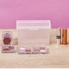 image:imageBostitch Konnect Storage Containers with Lids Office Organizer Clear Plastic Box Stackable for Index Cards Labels 1 Qt 3 PackSingle