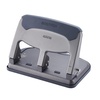 image:imageBostitch EZ Squeeze 3 Hole Paper Punch 40 Sheet Capacity Heavy Duty Metal Office Hole Puncher with Chip Tray NonSlip Base amp Paper Guide 932 Holes for Binders School amp Home OfficeGray